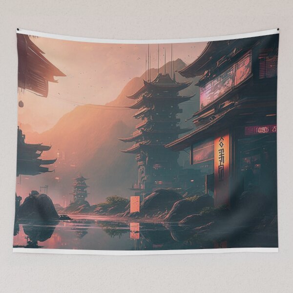Item preview, Pagoda Lake designed and sold by NeuroChroma.