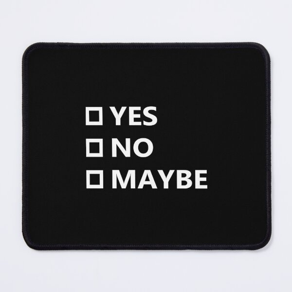 Item preview, Yes No Maybe designed and sold by Rick Paller.
