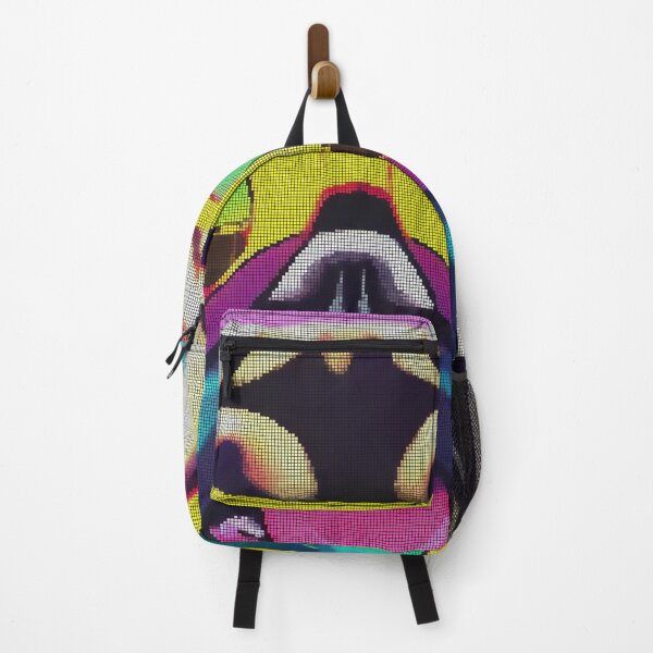 Item preview, Neon Colorful Abstract Pug 8-bit Pixel Art designed and sold by PixelDripped.