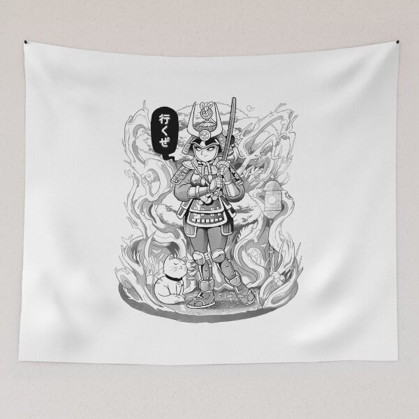 Item preview, Samurai Bonsai - Black & White designed and sold by Bruno Mota.