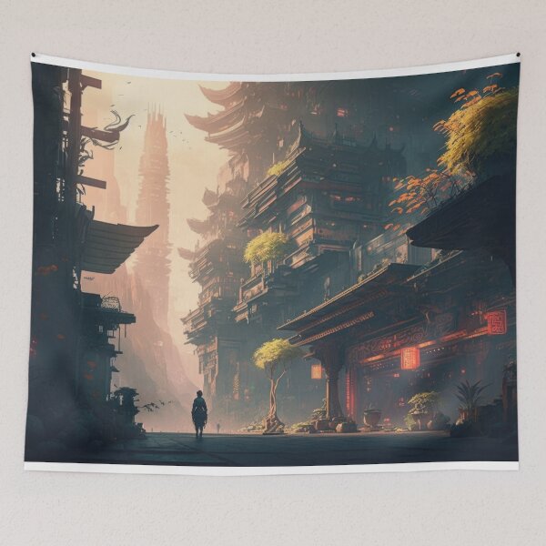 Item preview, Shrine Escape designed and sold by NeuroChroma.
