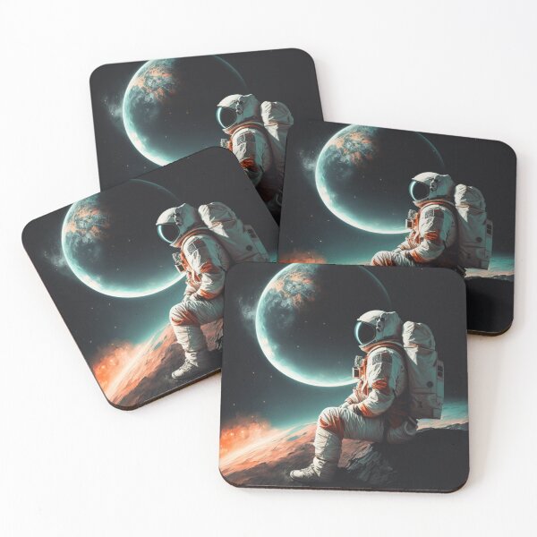 Item preview, Space Oddity - Astronaut watching the Earth designed and sold by Kameeno.