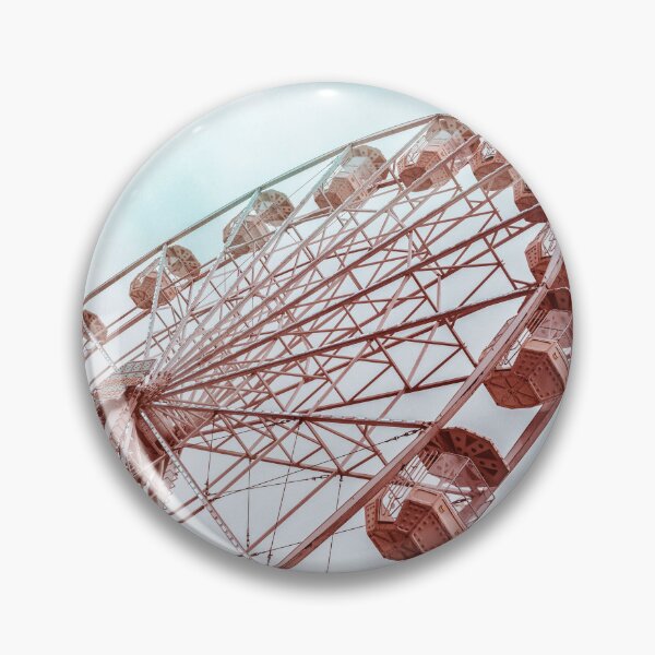 Item preview, Giant Ferris Wheel Carnival Vintage Photo designed and sold by Andreea Eva Herczegh.