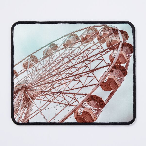 Item preview, Giant Ferris Wheel Carnival Vintage Photo designed and sold by Andreea Eva Herczegh.