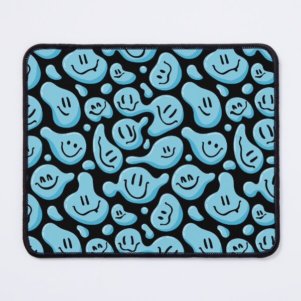 Item preview, Blue Liquid Smiley Faces designed and sold by Ayoub14.
