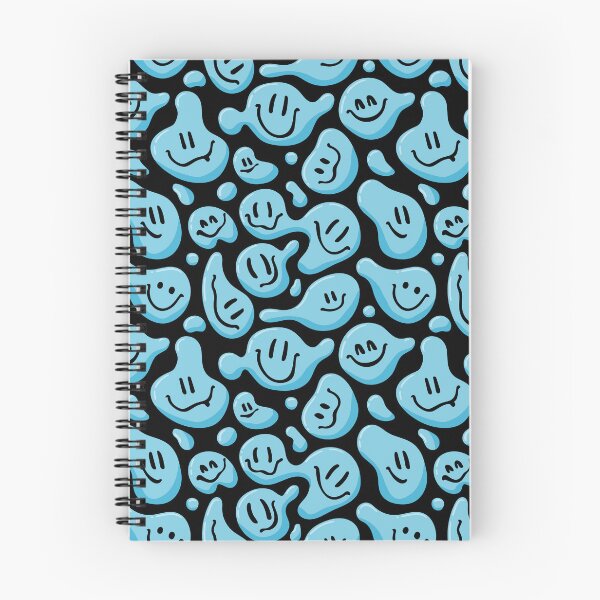 Item preview, Blue Liquid Smiley Faces designed and sold by Ayoub14.
