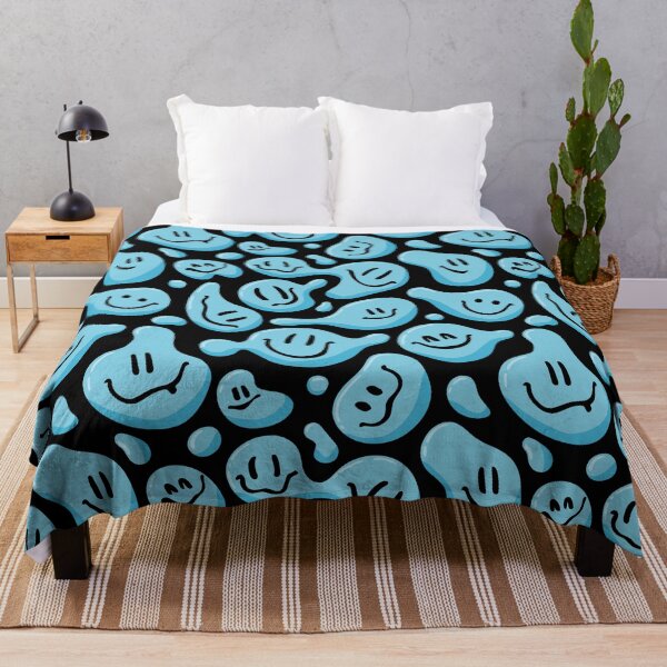 Item preview, Blue Liquid Smiley Faces designed and sold by Ayoub14.