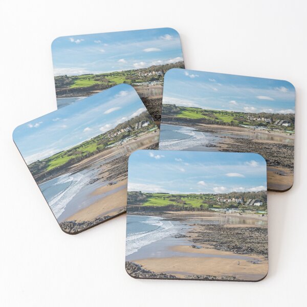 Item preview, Langland Bay on Gower Peninsula in Summer  designed and sold by Cameranick.