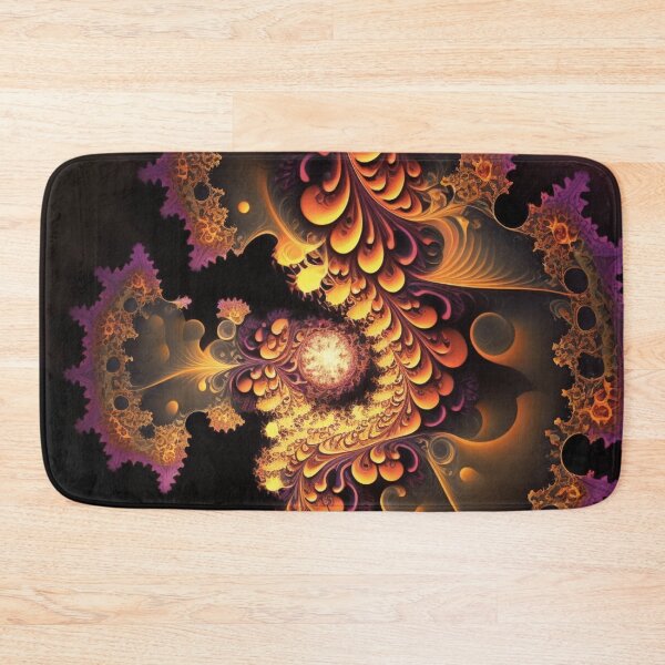 Item preview, Stunning Orange & Purple Fractal Pattern designed and sold by ChaosEmporium.