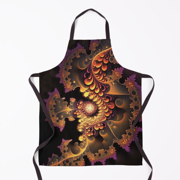 Aperçu de l'œuvre Superbe motif fractal orange et violet créée et vendue par ChaosEmporium.