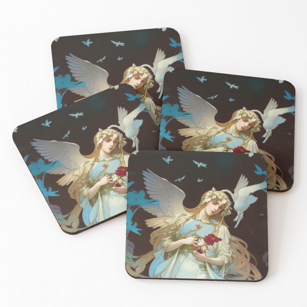 Item preview, Coasters (Set of 4) designed and sold by StarberryStudio.