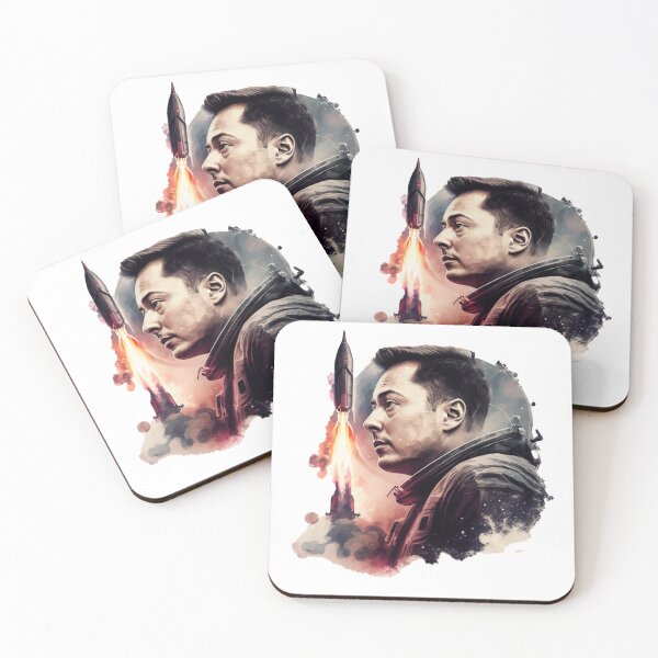 Item preview, Elon in the Space - Elon Musk designed and sold by Kameeno.