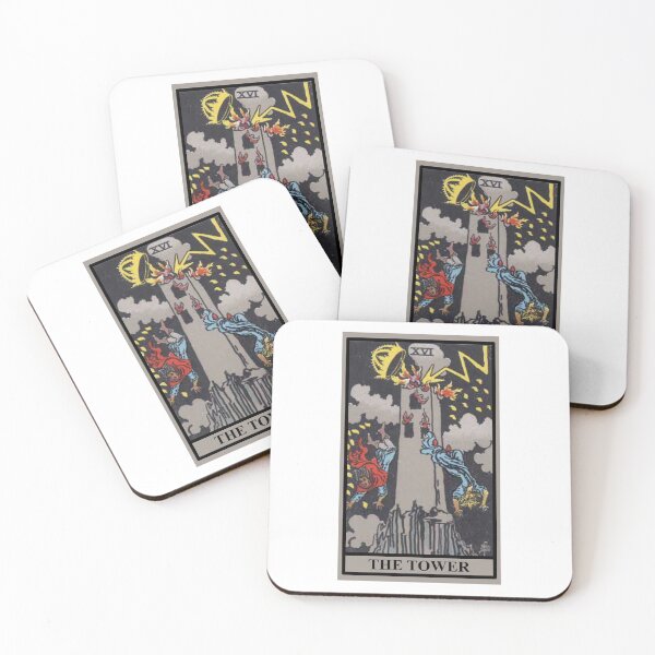 Item preview, THE TOWER Tarot  designed and sold by modymada.