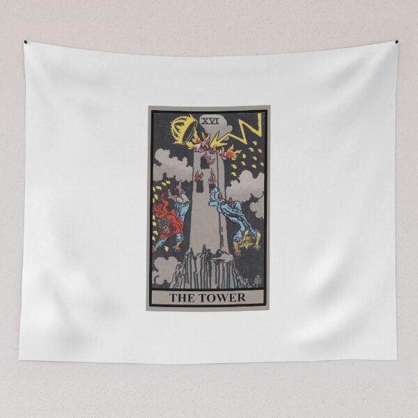 Item preview, THE TOWER Tarot  designed and sold by modymada.