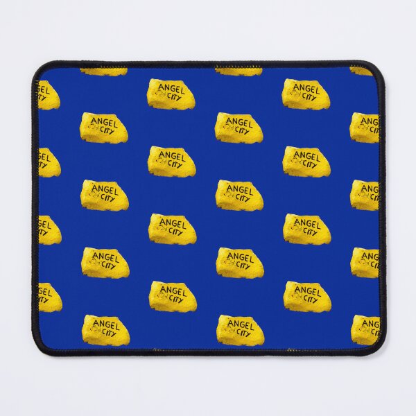 Item preview, Angel City Dive site stone, Bonaire, Dark blue, Pop Art background (multiple shapes) designed and sold by Czechmrmaidwrld.