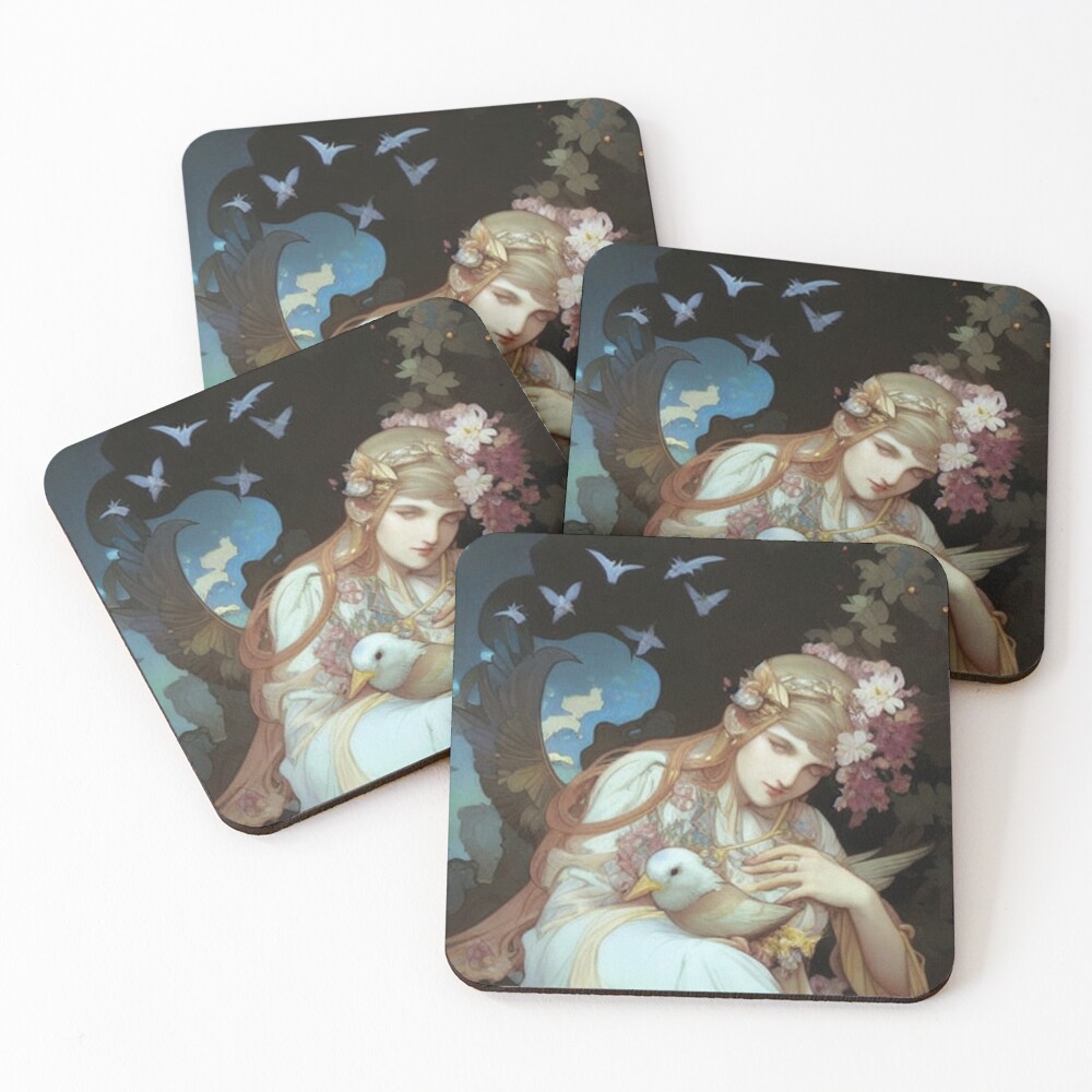 Item preview, Coasters (Set of 4) designed and sold by StarberryStudio.