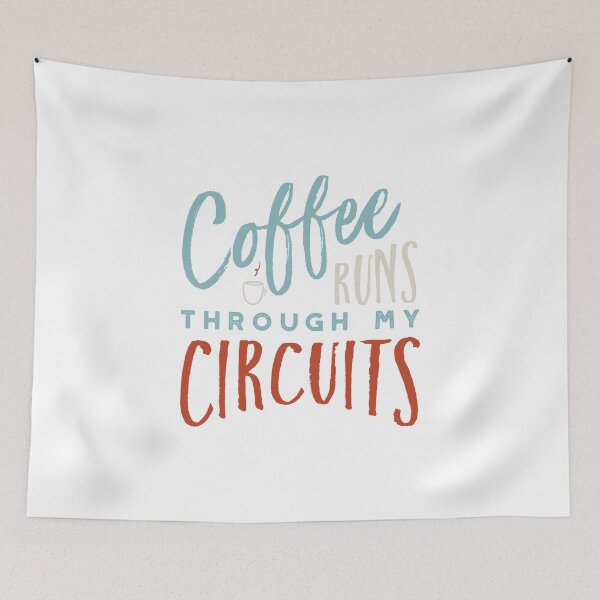 Item preview, Funny Coffee Electrical Engineer Pun designed and sold by whyitsme.