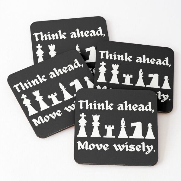 Item preview, Think ahead move wisely Chess  designed and sold by A-J-S-Designs.