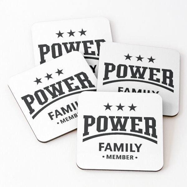 Item preview, Power Family Member (Family / Black) designed and sold by MrFaulbaum.