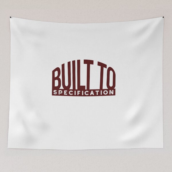 Item preview, Funny Engineer Pun Built to Specification designed and sold by whyitsme.