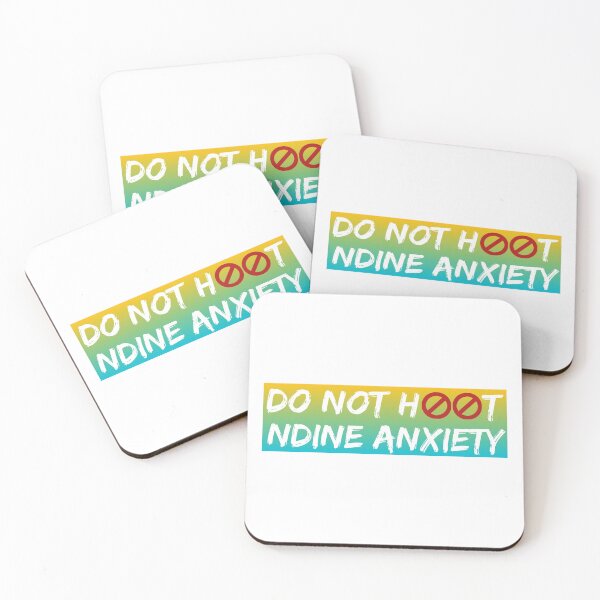Item preview, Do not hoot NDINE anxiety funny  designed and sold by cizito.