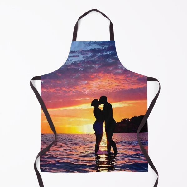 Item preview, Sunset Romance: A Kiss by the Ocean designed and sold by ElLocoMus.