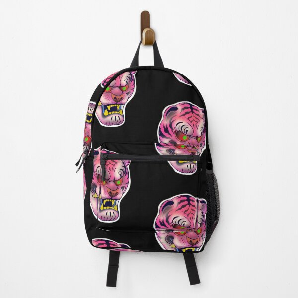 Artikelvorschau, Helles, japanisch inspiriertes Tiger-Design entworfen und verkauft von ArtByNCR.