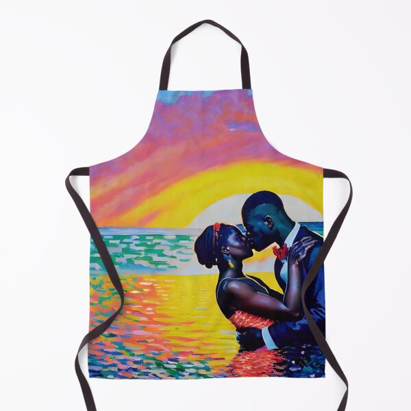 Item preview, Sunset Romance - Kissing by the Ocean designed and sold by ElLocoMus.