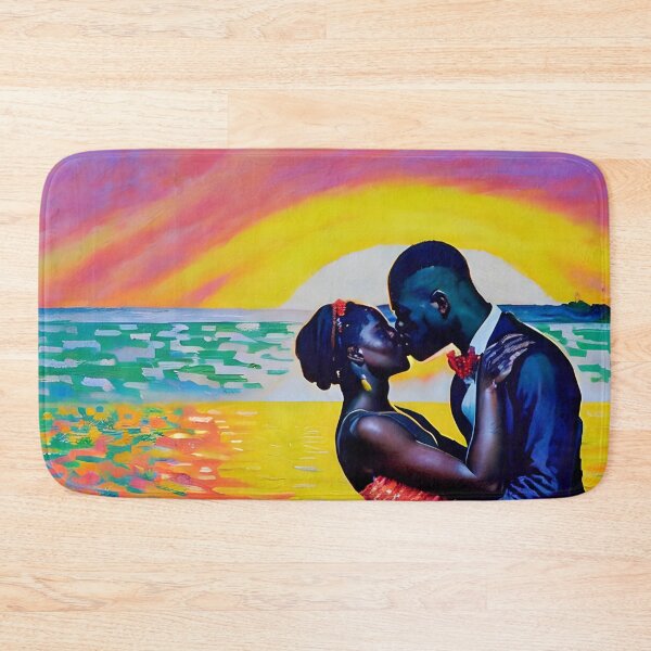 Item preview, Sunset Romance - Kissing by the Ocean designed and sold by ElLocoMus.