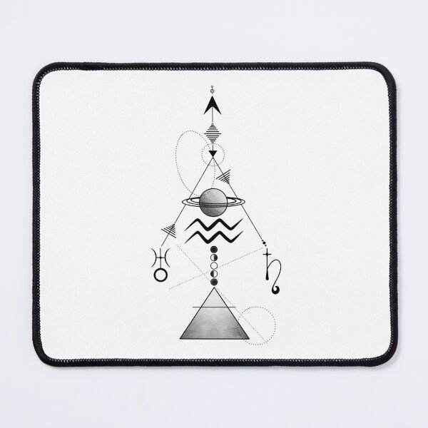 Item preview, Symbolic Aquarius designed and sold by Not Too Shoddy.