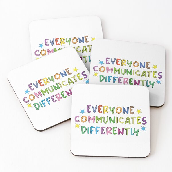 Item preview, Everyone Communicate Differently Shirt, Special Education Teacher Shirt, Autism Support Shirt, Neurodiversity Shirt Sticker, Occupational Therapy designed and sold by TotalDesine.