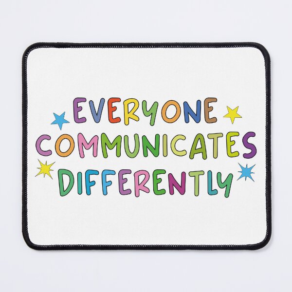 Item preview, Everyone Communicate Differently Shirt, Special Education Teacher Shirt, Autism Support Shirt, Neurodiversity Shirt Sticker, Occupational Therapy designed and sold by TotalDesine.