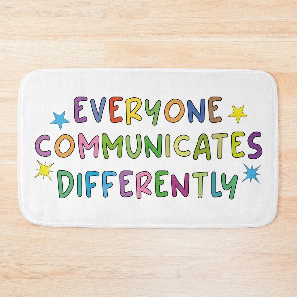 Item preview, Everyone Communicate Differently Shirt, Special Education Teacher Shirt, Autism Support Shirt, Neurodiversity Shirt Sticker, Occupational Therapy designed and sold by TotalDesine.