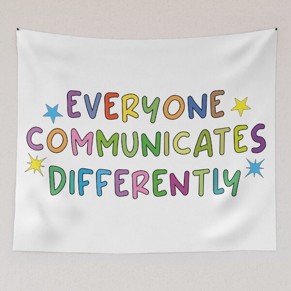 Item preview, Everyone Communicate Differently Shirt, Special Education Teacher Shirt, Autism Support Shirt, Neurodiversity Shirt Sticker, Occupational Therapy designed and sold by TotalDesine.