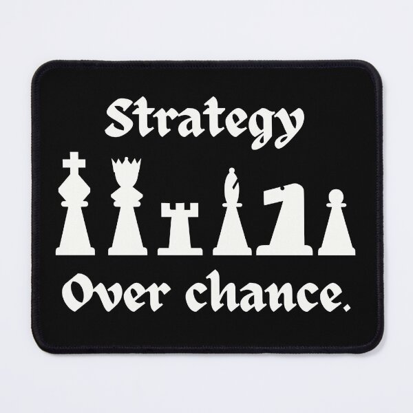 Item preview, Strategy over Chance Chess  designed and sold by A-J-S-Designs.