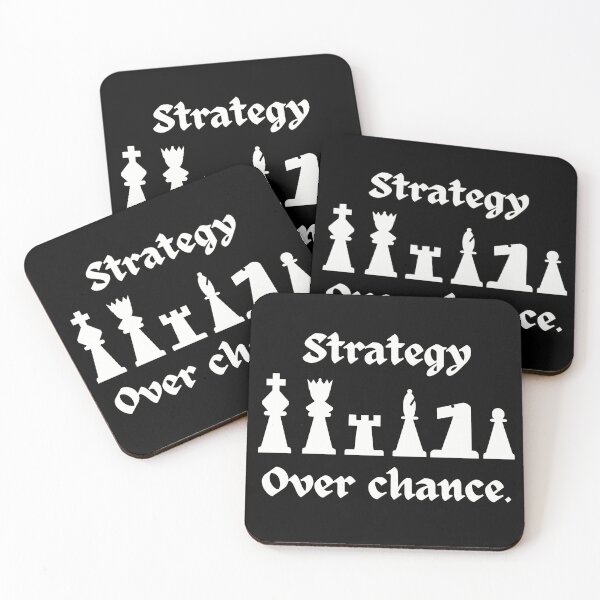 Item preview, Strategy over Chance Chess  designed and sold by A-J-S-Designs.
