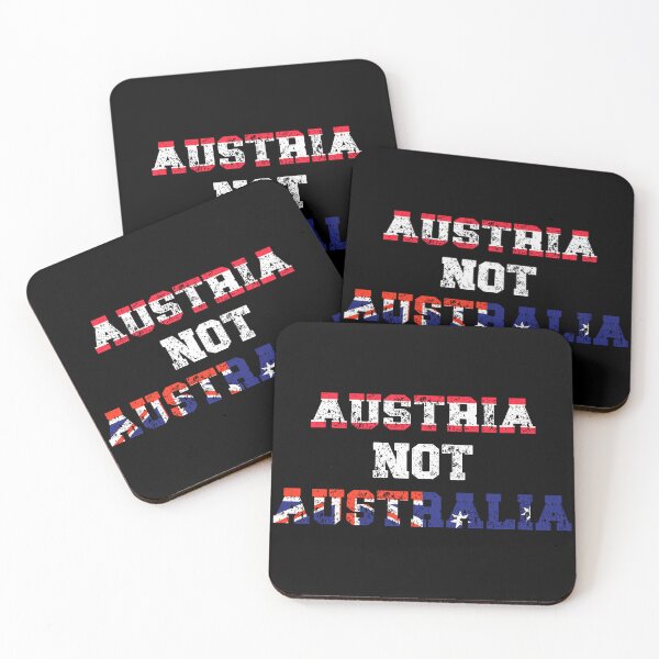 Item preview, Austria Not Australia designed and sold by NessiCreates.