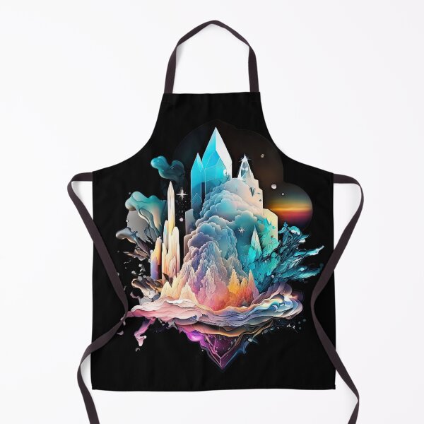 Artikelvorschau, Aura Quartz Macro Sticker: A Vibrant and Dreamlike Avant-Garde Abstractions entworfen und verkauft von francodelgrando.