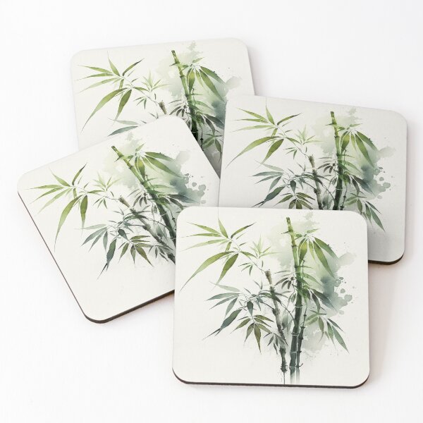 Artikelvorschau, Bamboo Watercolor entworfen und verkauft von shokA Design.