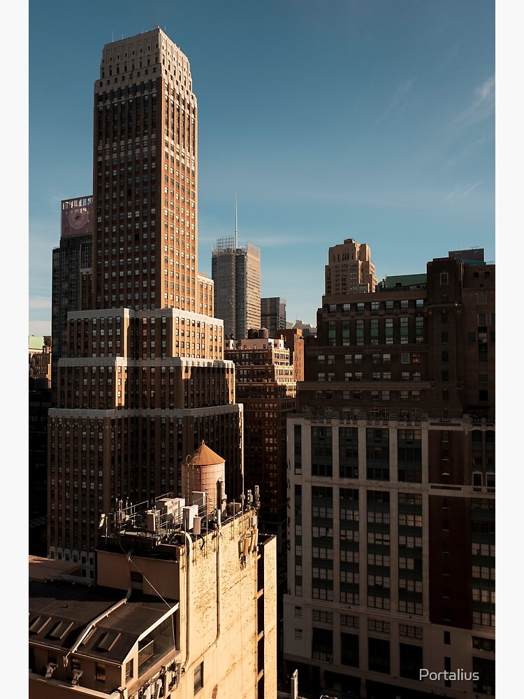 Thumbnail 3 von 3, Poster, New York Sunset designt und verkauft von Portalius.