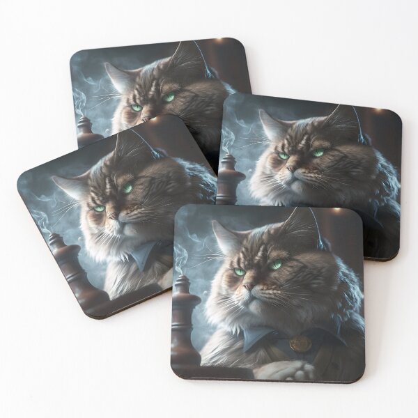 Item preview, Steampunk Cat in Suit designed and sold by AIWanderer.