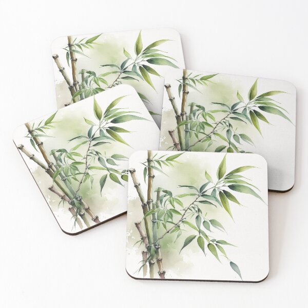 Artikelvorschau, Bamboo Watercolor entworfen und verkauft von shokA Design.
