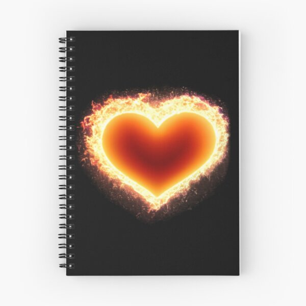 Item preview, Red Fire Heart  designed and sold by Digiheart.