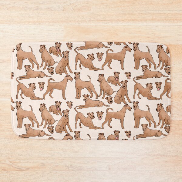 Item preview, Irish terrier cute illustration pattern  designed and sold by Yarafantasyart.