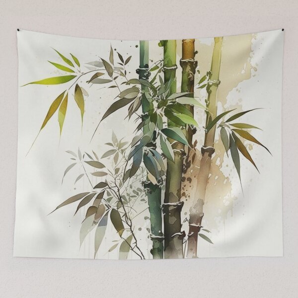 Artikelvorschau, Bamboo Watercolor entworfen und verkauft von shokA Design.