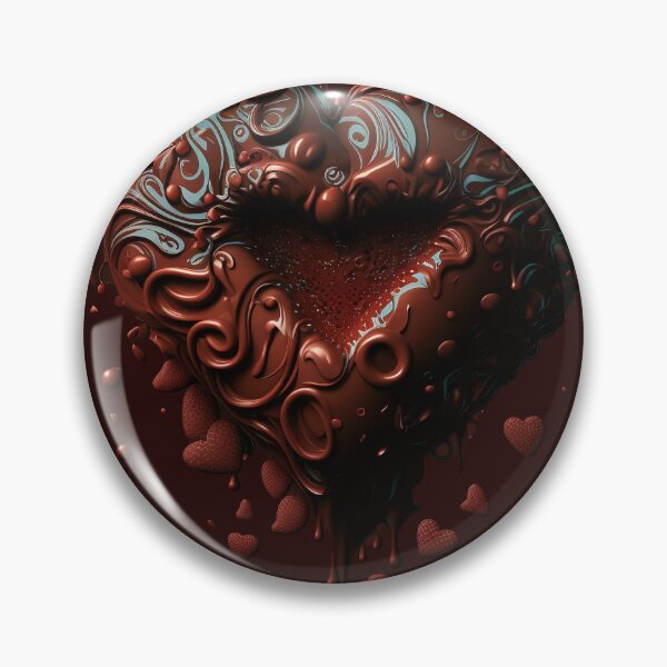 Item preview, Chocolate Heart of Sweet Love's Embrace designed and sold by nzanzuh.