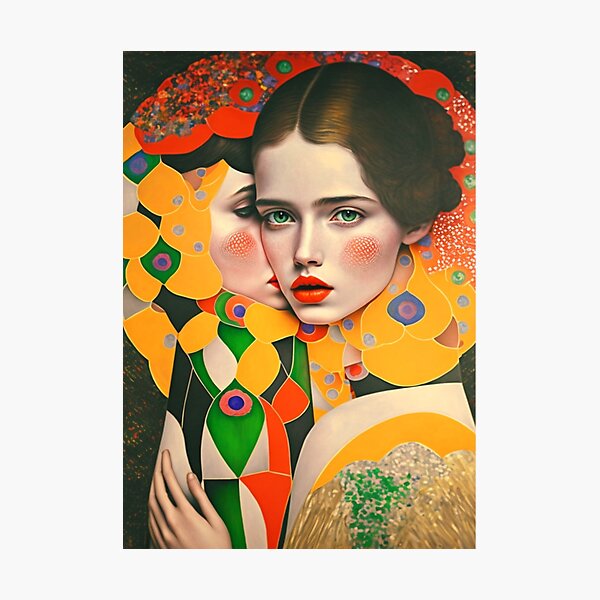 Item preview, Le baiser Mixed Art designed and sold by Rohovenko.