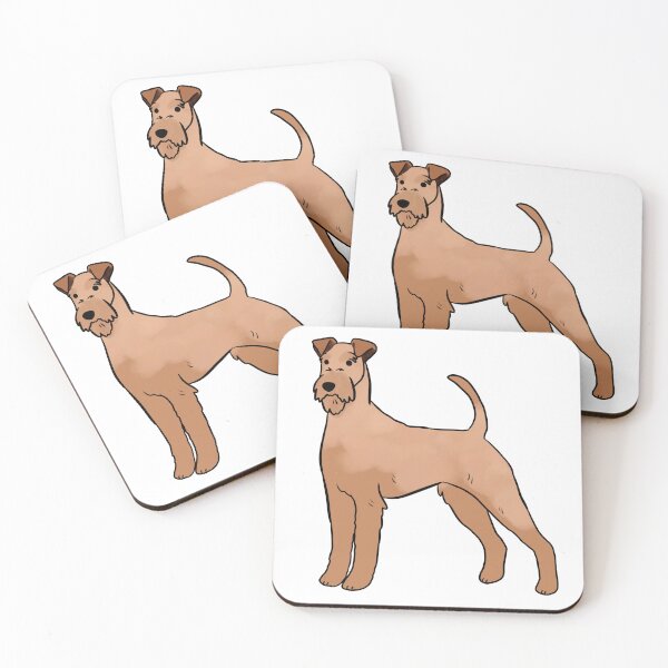 Item preview, Irish terrier dog cute illustration  designed and sold by Yarafantasyart.