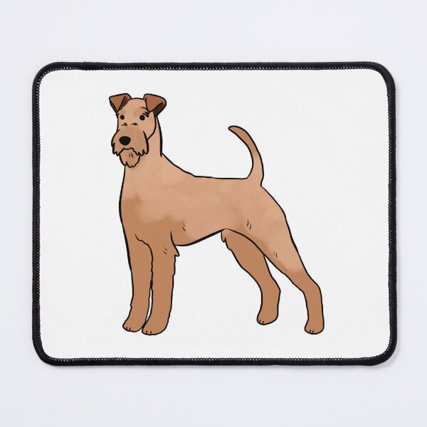 Item preview, Irish terrier dog cute illustration  designed and sold by Yarafantasyart.