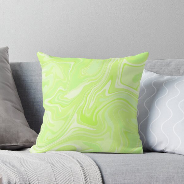 Aperçu de l'œuvre Pistache Vert Lime Marbre Liquide Tourbillon Abstrait créée et vendue par AbstractGlories.